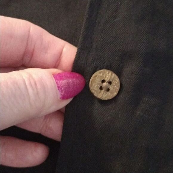 VTG Caribbean Pineapple Black Billiards Silk Blend Button Up Shirt Men's XL - Picture 7 of 15